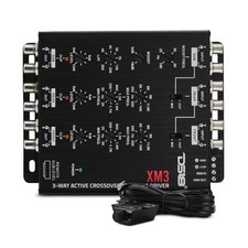 DS18 DS-XM3 Two-to-Three Way Electronic Crossover with Remote Control
