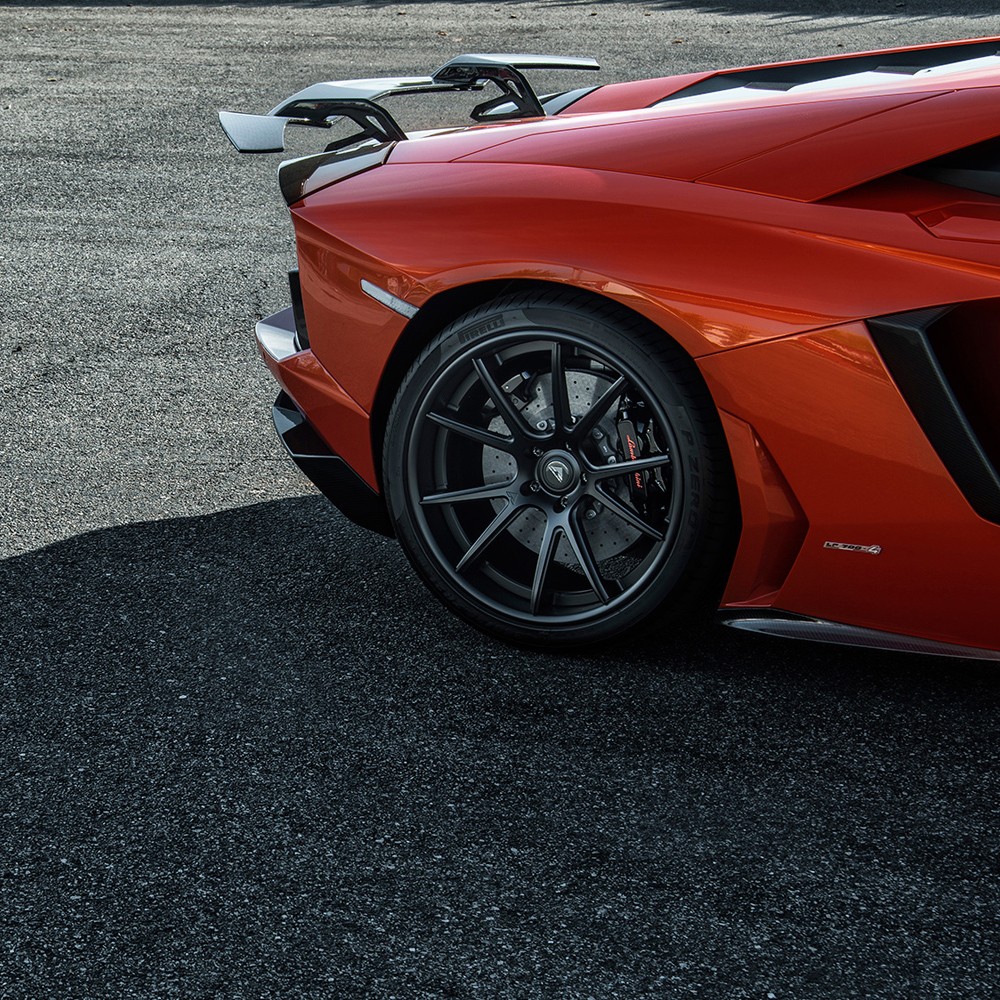 Vorsteiner Aero Wing Carbon Fiber Lamborghini Aventador Zaragoza Edizione