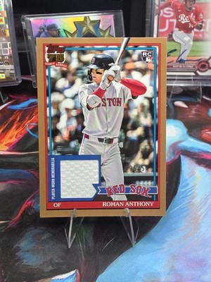 2026 Topps Series 1 Roman Anthony RC Patch /50 | eBay