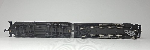 HO Bachmann B&O Mikado 2-8-2 with Vanderbilt Tender Loco & Tender Smokes Lighted - Picture 10 of 13