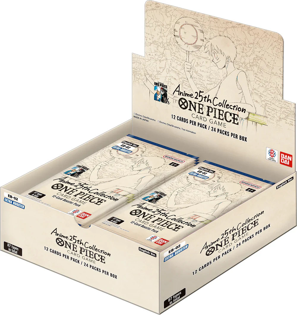 One Piece TCG: Extra Booster Anime 25th Memorial Collection [EB-02