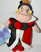 Disney Store Queen of Hearts Alice in Wonderland Bean Bag Plush No Working Sound