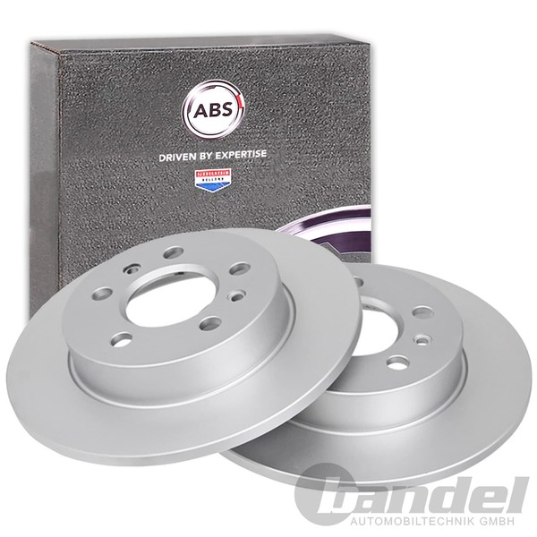 2X A.B.S. Bremsscheiben 265Mm Hinten Passend FüR Renault Laguna Safrane-image