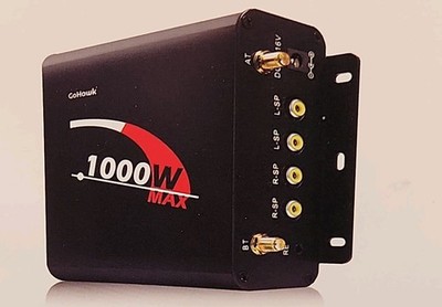 NEW GoHawk TJ4-Q 4'' 1000W Bluetooth Motorcycle Stereo Speakers & 4-Channel.