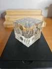 Vintage 25 UNC Silver Roosevelt Dimes Dated 1961-1964 Encased Lucite Paperweight