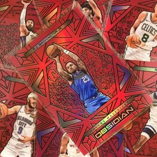 2024-25 Obsidian P.J. WASHINGTON JR. Base Red Flood #87