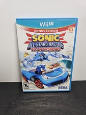 Sonic & All-Stars Racing Transformed Nintendo Wii U Complete CIB! VERY NICE!