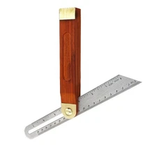 Adjustable Bevel Angle Ruler Horizontal Sliding Wood Marker Measuring Tool