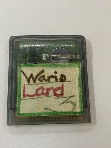 Wario Land 3 Gameboy Color Cartridge Only - Authentic NO LABEL