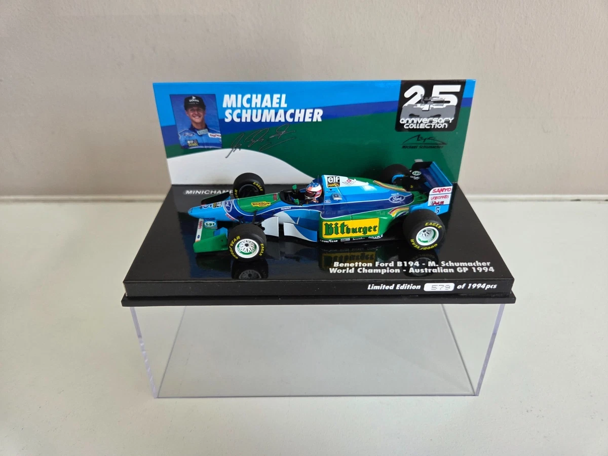 MINICHAMPS Michael Schumacher Diecast Racing Cars 1994 Vehicle