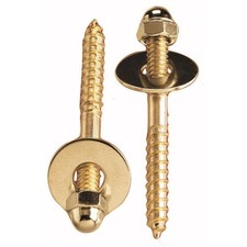 Plumb Pak PP835-151 Brass Toilet Screw Set