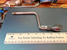 Antique Phonograph Chrome Crank with Male End Parts