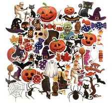 Halloween Stickers 321 Pieces Vinyl. New