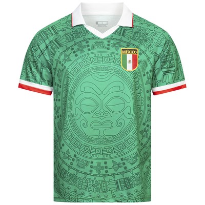 Mexiko ''Retro History'' JELEX Herren Trikot Jersey grün neu
