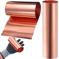 99.9 Pure Copper Cu Metal Sheet Roll Foil Plate Strip T2 Thickness 0.01mm-1mm