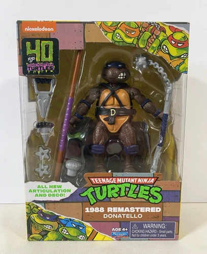 40 Years Of TMNT Teenage Mutant Ninja Turtles 1988 Remastered Donatello New 2024