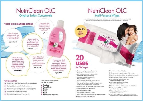 3 Items Controlled Laundry Concentrate OLC 5 1 litre Wipes Nutrimetics CLC - Picture 5 of 9