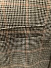 NWOT HAGGAR Check Plaid Wool Sport Coat Blazer Jacket  Brown Men 50R — photo 4