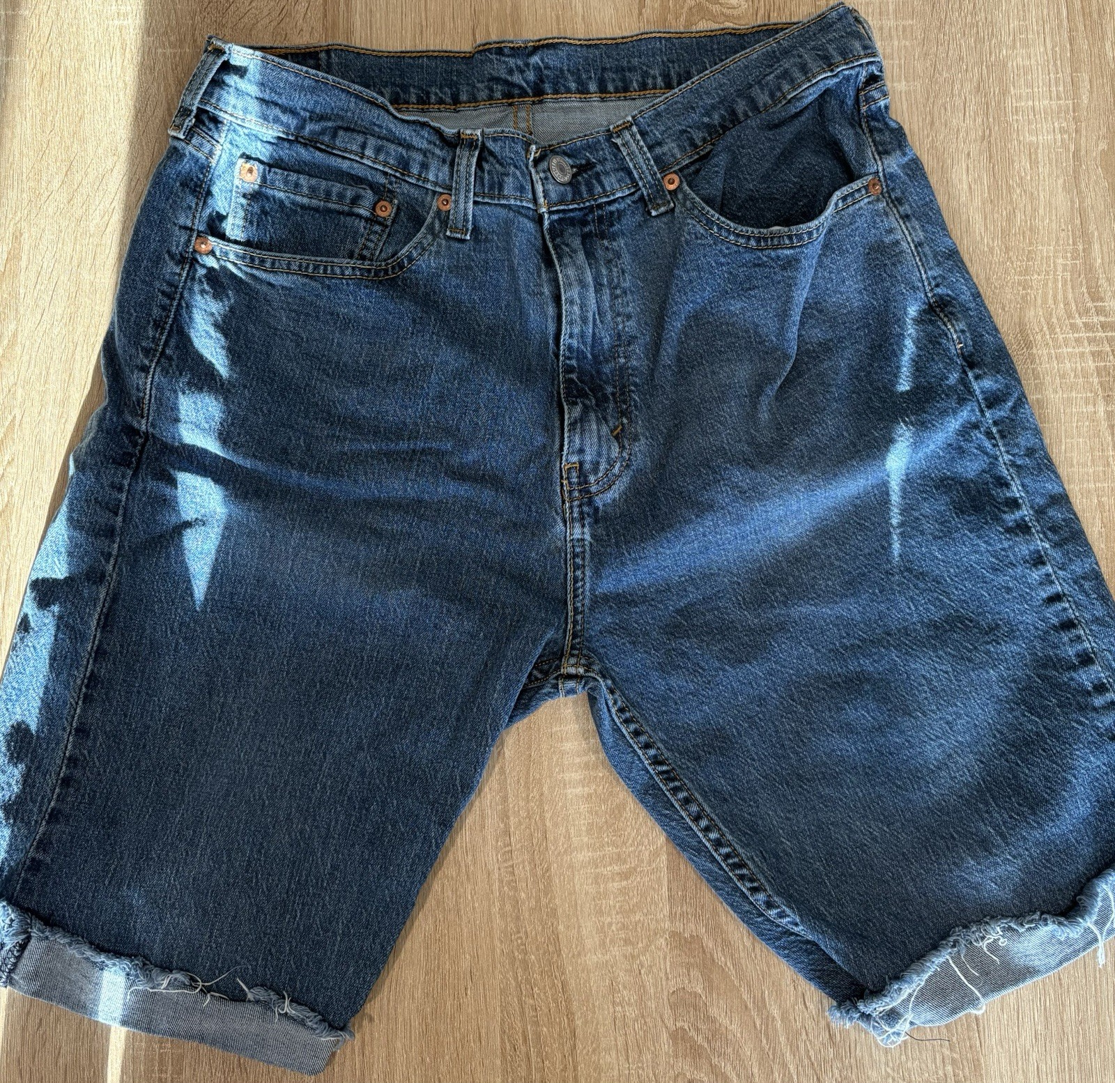 Levi Strauss & Co. 511 Men’s Blue Denim Shorts Size 34