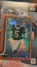 2025 Topps Chrome Garrett Wilson #235 New York Jets Serial #01/25