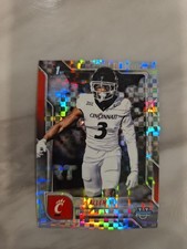 CYRUS ALLEN 2025 TOPPS BOWMAN CHROME U FOOTBALL 1ST XFRACTOR