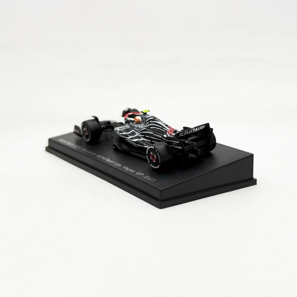 Sparky 1:64 F1 AlphaTauri AT04 #22 Yuki Tsunoda - Las Vegas GP 2023 - Y363 - Image 4 of 4