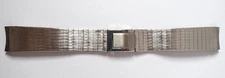VINTAGE 1960s MENS WRISTWATCH BAND SMOOTH KREISLER SS 6" LONG & 17.6MM WIDE