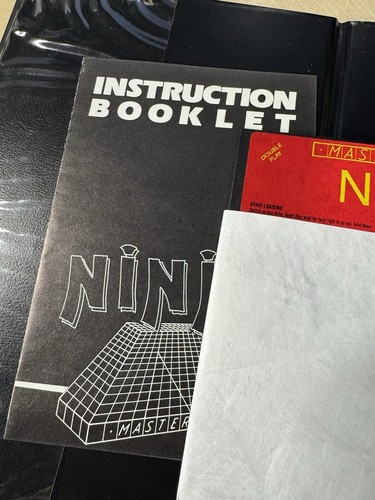 Ninja by MasterTronic; Atari 400/800/XL/XE/Commodore 64 - ICD0116 - Picture 6 of 6