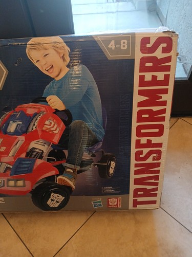 Transformers Optimus Prime Hauck Pedal Go Kart - Open Box - Picture 11 of 20