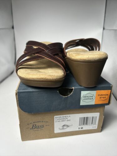 G.H. Bass & Co Sunjuns Shelia Cinnamon Women's 5M NEW - Bild 6 von 6