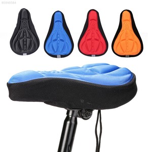 3D Silicone Gel Thick Soft Bicycle Bike Cycling Saddle Seat Cover Cushion Pad