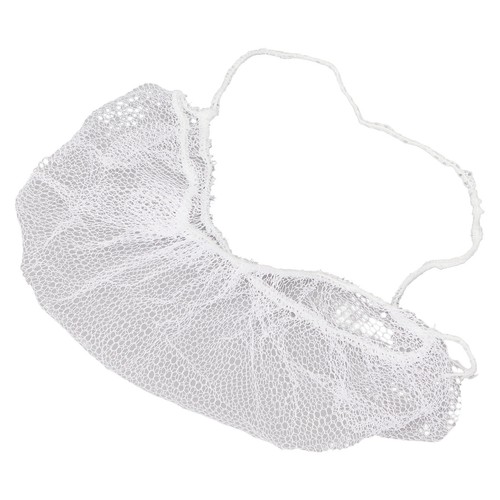 White Beard Protector 100pcs Nylon Beard Net Beard Guards Dispoable ZOK