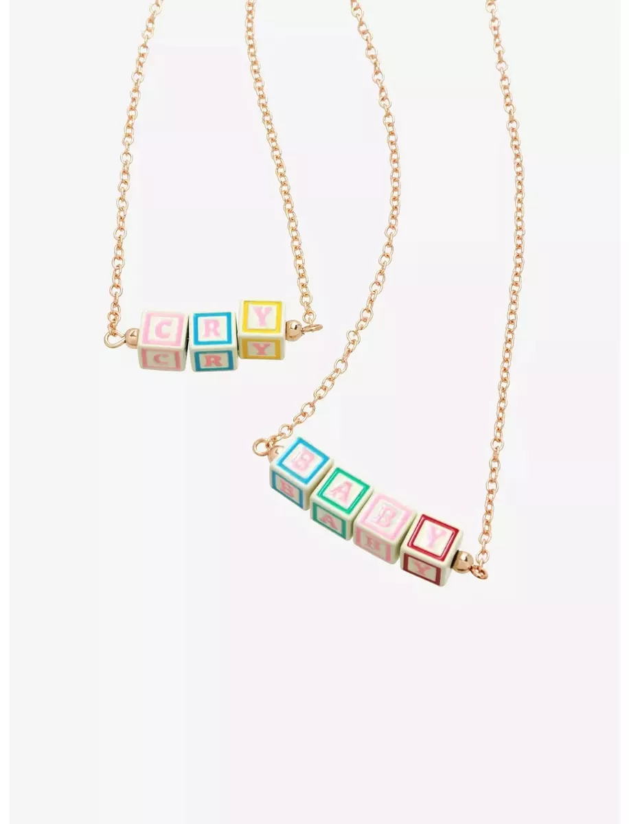 MELANIE MARTINEZ Cry Baby 2 NECKLACE SET chain merch block k-12 portals