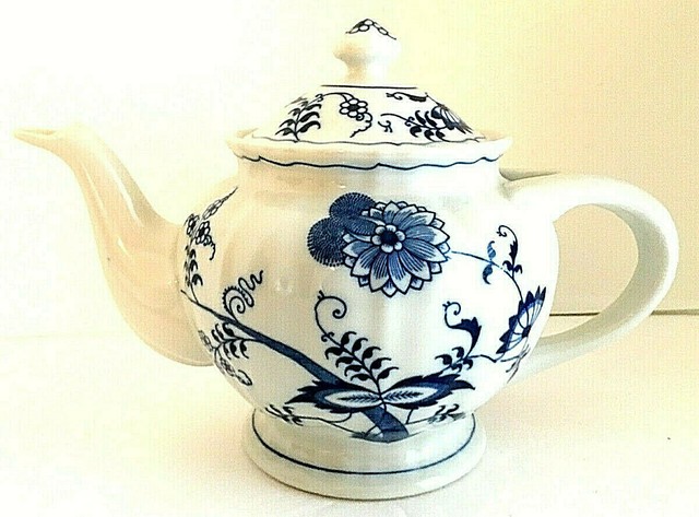 blue danube teapot