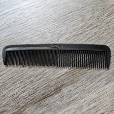 Vintage Goody Pocket Comb Black 5" Made in USA 80s plastic Unbreakable