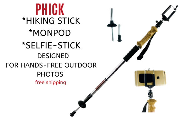 Outdoor Products Trekking Pole Selfie Stick Attachment Walking