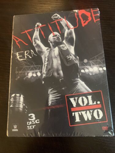 WWE Attitude Era Vol. 2 DVD 3-Disc Set 2014 Wrestling Kane Steve Austin Rock!NEW - 第 1/9 張圖片