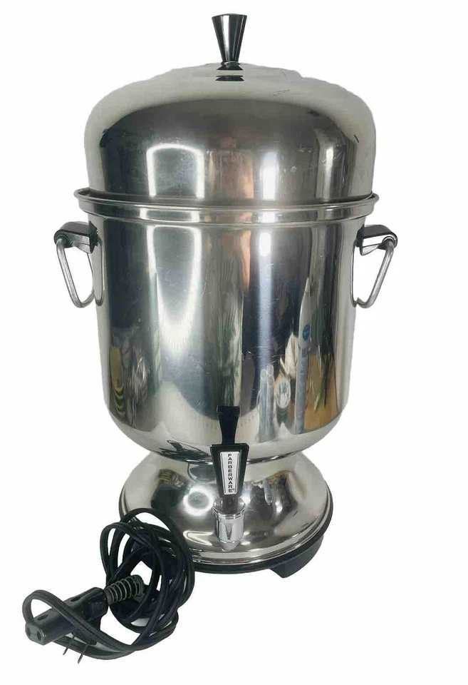 Farberware 12-55 tazas café eléctrico acero inoxidable percolador urna 155A excelente Foto 2 de 4