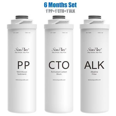 #ad PPCTOALK Replacement Water Filter Cartridge For SimPure T1 400ALK T1 400 $55.99