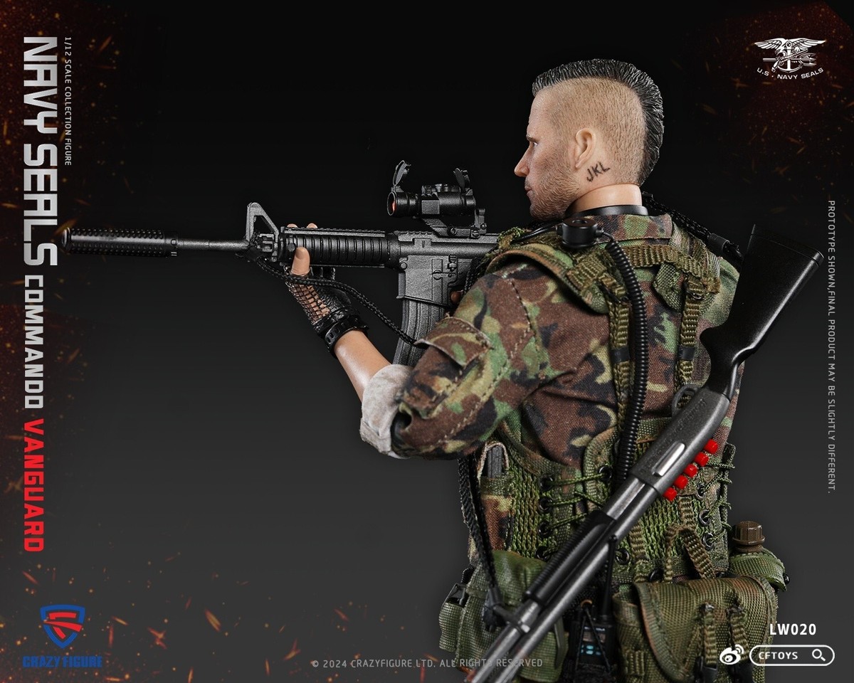 CFTOYS LW020 1/12 Tears of the Sun Top Soldier Collectible Action
