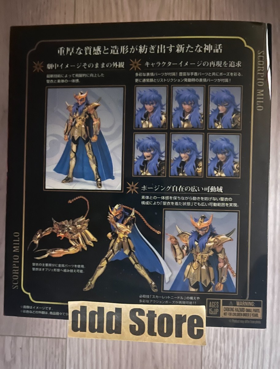 Saint Seiya Myth Cloth EX Scorpio Milo Revival action Figure