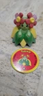 Tomy POKEMON BELLOSSOM Figure and Coin token pog C.G.T.S.J vintage 1-2"  toy
