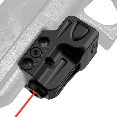 GMCONN Low Profile RED Laser Sight Rechargeable USB Guns Pistol Picatinny Rail