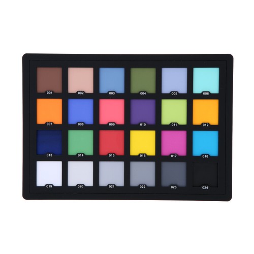 Andoer 24 Color Checker Color Card for Superior Digital Color Correction D7A6