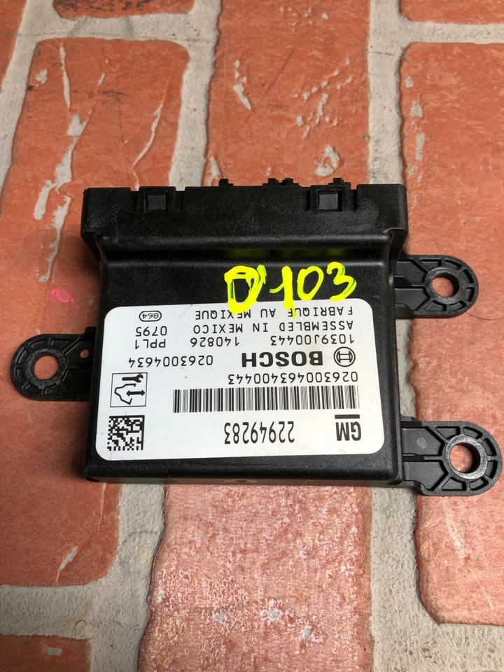 Chevrolet Trax 2015-2016 estacionamiento asistencia de respaldo módulo de control informático OEM Foto 2 de 4