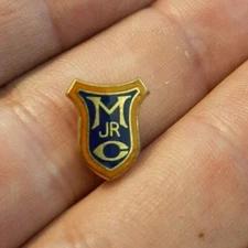 MC Jr Metal Vintage pinback Button