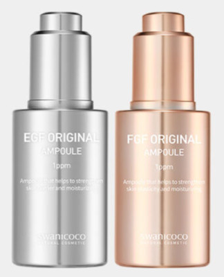 Swanicoco FGF Original 1ppm Ampoule 40ml + EGF Original 1ppm Ampoule 40ml