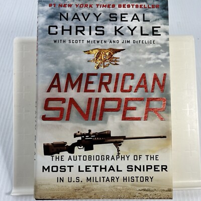 American Sniper Chris Kyle Hardcover Book Military War HCDJ