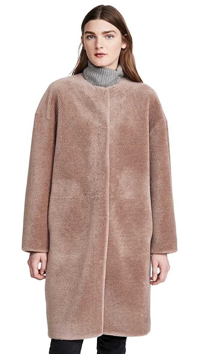 Rebecca Minkoff Mara Coat Retail Price 398. Mauve X Large Brand New w Tags