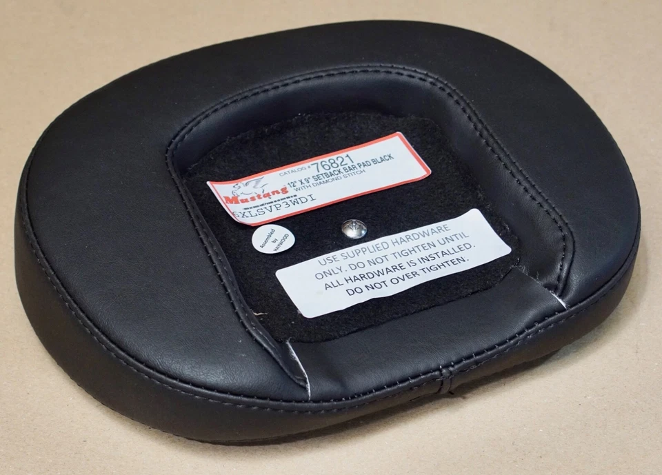 Harley Davidson Mustang Sissy Bar Backrest Pad - Image 3 of 4